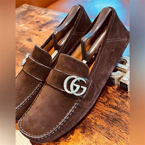 gucci noel suede driving loafers|Gucci Drivers .